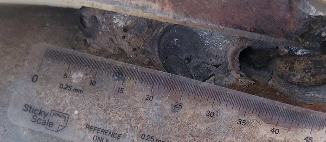 Measuring Weld Defects During Visual Inspection